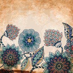 vintage floral pattern background N2