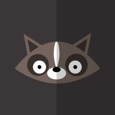 Fox icon great for any use Vector EPS10 N2