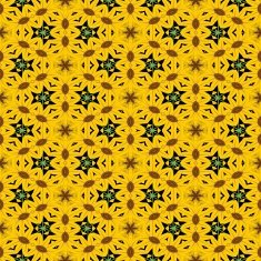 Spring background tile with botanical motif