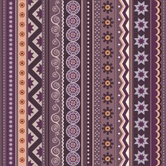 geometric vector strip pattern N4