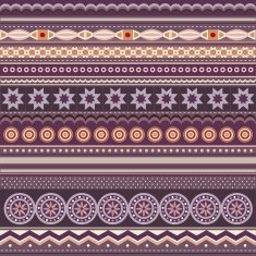 geometric vector strip pattern N5