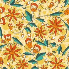 Seamless texture with flowers N89