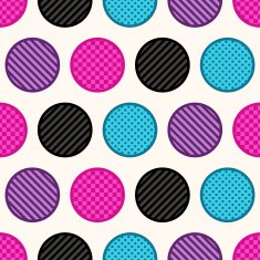 seamless polka dots textured background