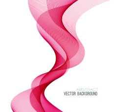 Abstract curved lines background Template brochure design N31