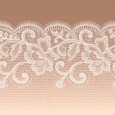 White lace Seamless Pattern Gradient Background