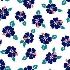 Hibiscus pattern N30