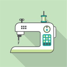 Sewing Machine Vector N3
