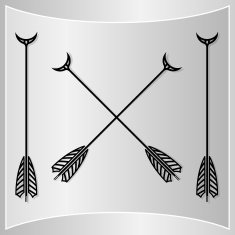 Bow Arrows Silhouette N2
