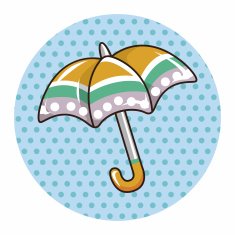 Umbrella theme elements vector eps N174