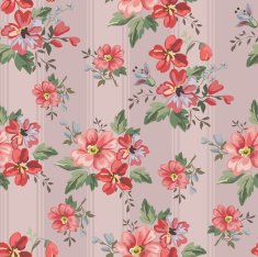 Seamless Vintage Flower Pattern N31