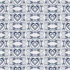 Heart love seamless pattern N78
