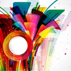 Multicolor abstract bright background N2
