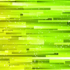 Abstract green geometric background with transparent rectangles