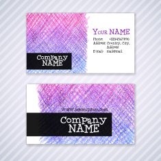 Vector Business Card Template N11