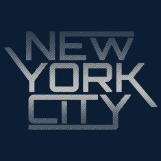 NYC typography t-shirt graphics Vector illustration N2