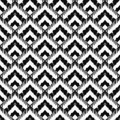 Hand drawn painted seamless pattern Vector illustration N55