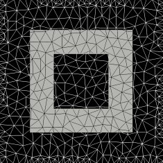 Abstract Design Grey Square Vector