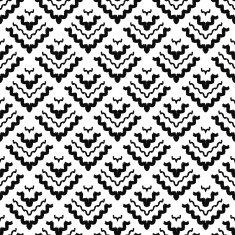 Hand drawn painted seamless pattern Vector illustration N56