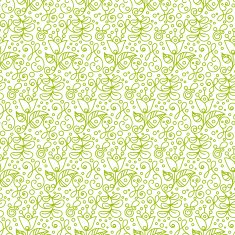 Seamless pattern with ink hand drawn