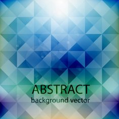 triangles with grunge Retro background