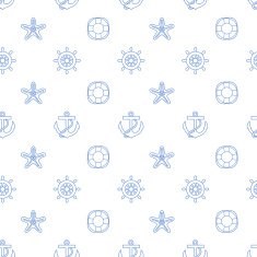 Seamless marine background N4