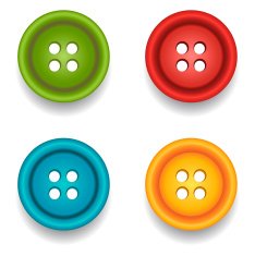 Sewing buttons set