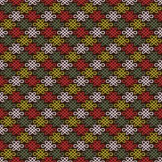 Abstract chinese flourish pattern wallpaper Vector illustration