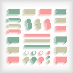 Vector set of design elements N2