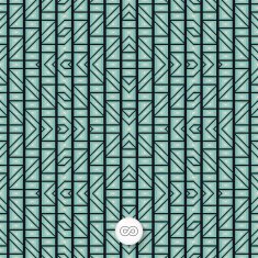 Seamless mosaic pattern Geometric background N3