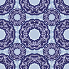 Squared background - ornamental seamless pattern N5