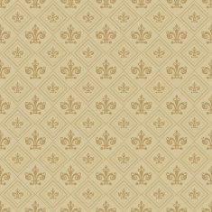 Vintage Pattern Wallpaper for Your Design Brown N22