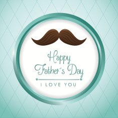 Happy fathers day card design N53