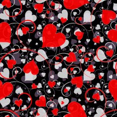 seamless background heart N2