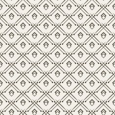 Seamless Pattern Line Art N31