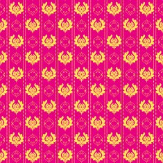 Seamless Pattern Vintage Wallpaper N220