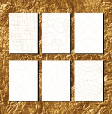 Golden Geometric Patterns