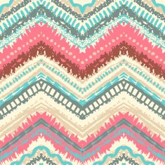 Hand drawn painted seamless pattern Vector illustration N58