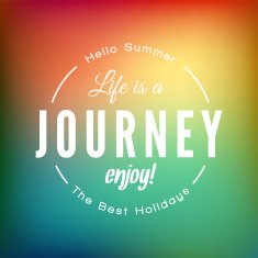 Retro styled summer calligraphic design card N8