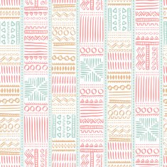 Abstract Seamless Pattern in Ethnic Style N24