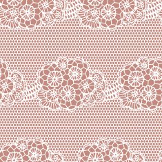 Lace seamless pattern with flowers N141