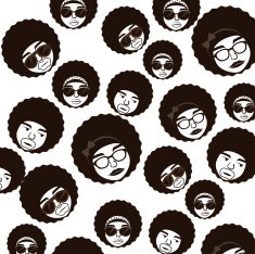 afro style design N19