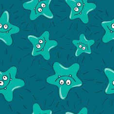 Stars sea and heavenly Abstract seamless N4