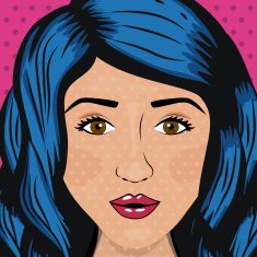 Pop art design N89