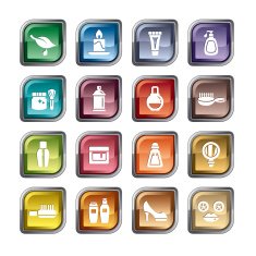 Beauty and Cosmetic Icons N3