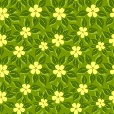 Tropical floral pattern N20