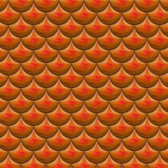 Seamless red river fish scales