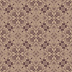 Seamless Vintage Lace Pattern (Vector) N79
