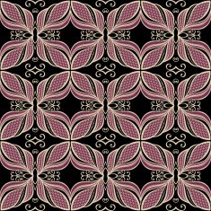Seamless Vintage Lace Pattern (Vector) N80