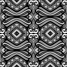 Seamless Vintage Lace Pattern (Vector) N83