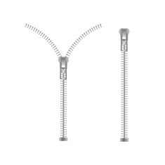 Zipper Vector illustration